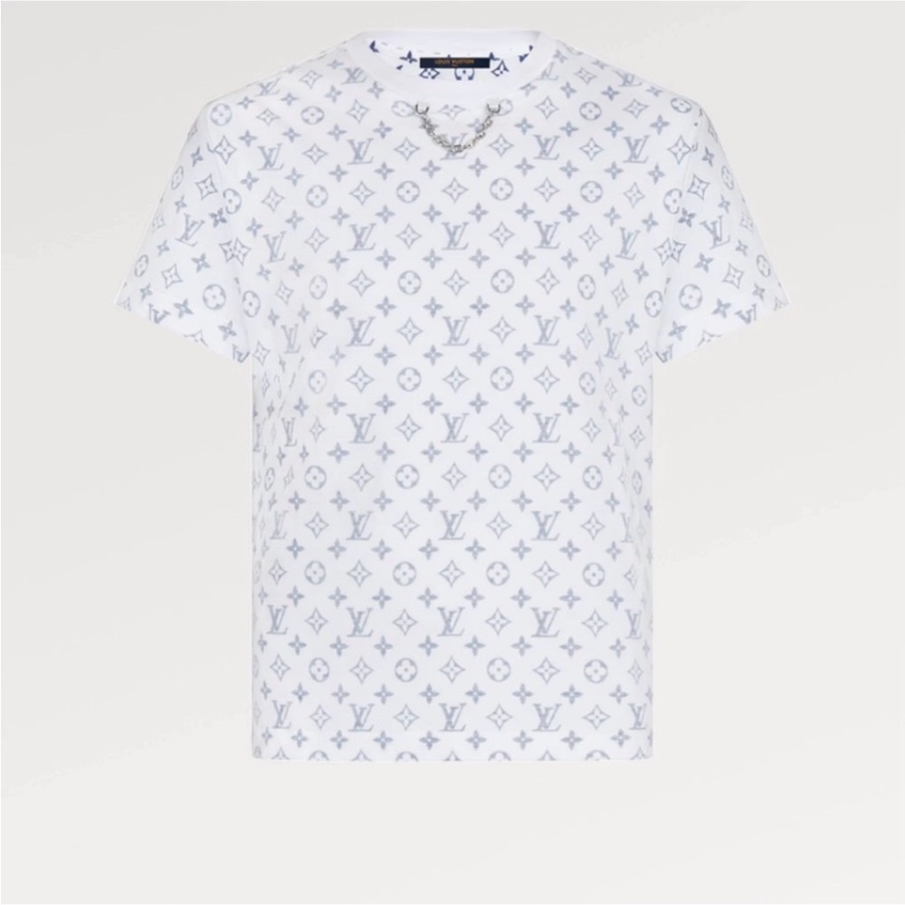 Louis Vuitton Monogram White Tee